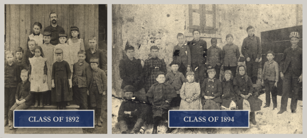 Claymont Stone School Class of 1892 and 1894 001